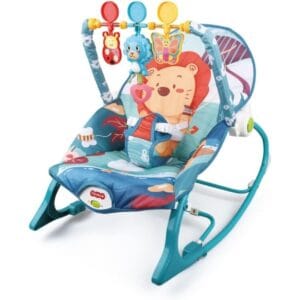 كرسي هزاز موسيقي للاطفال | كرسي هزاز للرضع الى الاطفال الصغار | مع اهتزاز اهتزاز وتهدئة العاب للاطفال الصغار | مناسب من الولادة