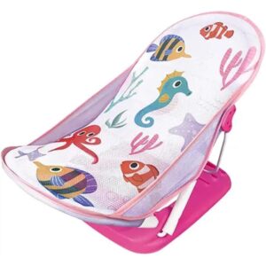 كرسى استحمام للأطفال برسومات جذابه - 3 مستويات وقابل للطى