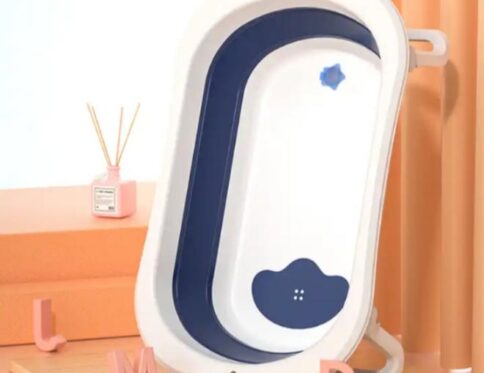 حوض استحمام للرضع الجديدة مع ميزان حرارة 049A