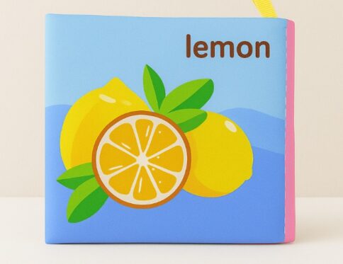 مجموعة كتب قماش ناعمة ومسلية لتعليم الأطفال – تنمية مبكرة ولعب حسي