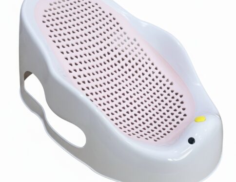 كرسي ومسند استحمام للرضع مضاد للانزلاق