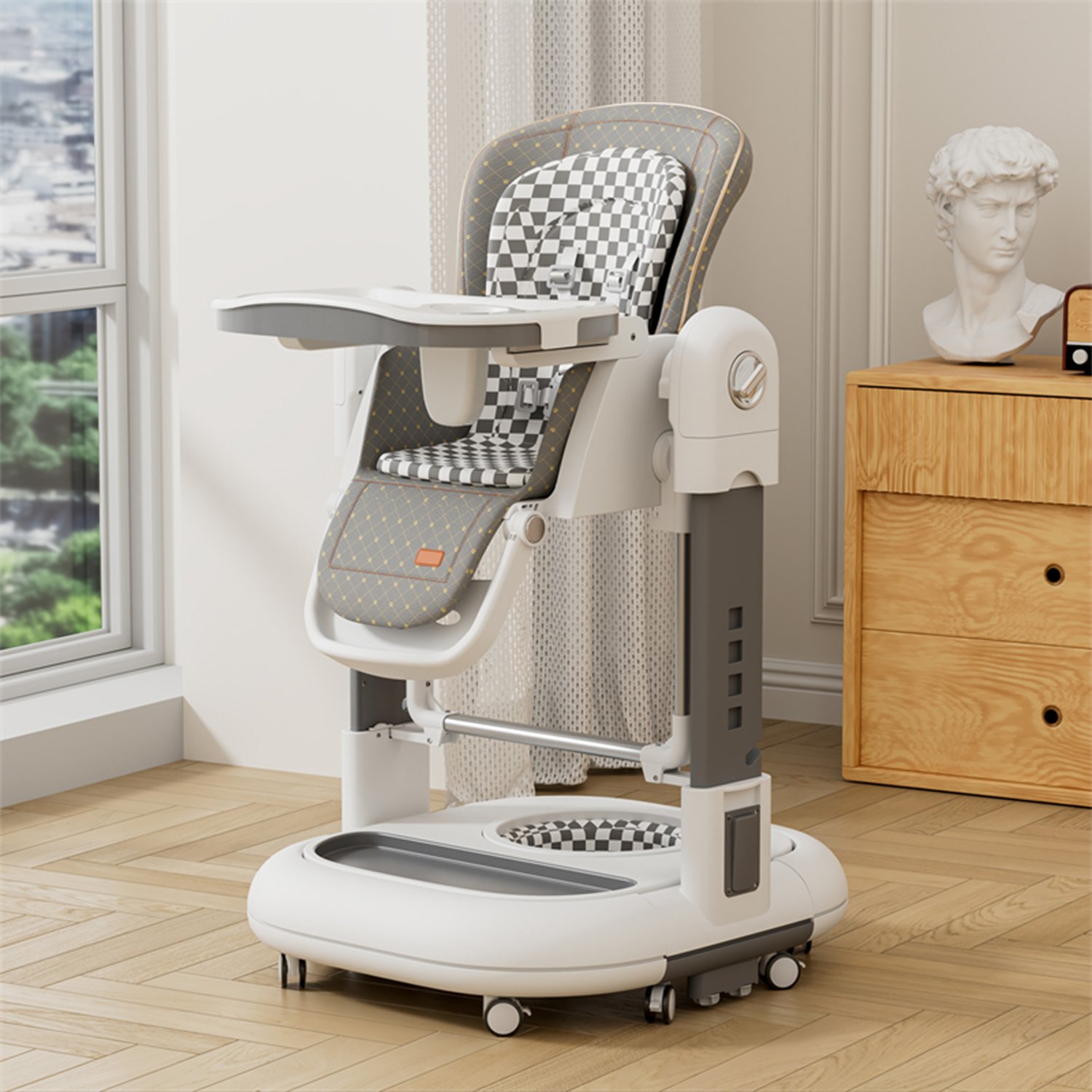 Kidilo-KD015-Multifunctional-3in1-High-Chair2 Kidilo KD Multifunctional in High Chair