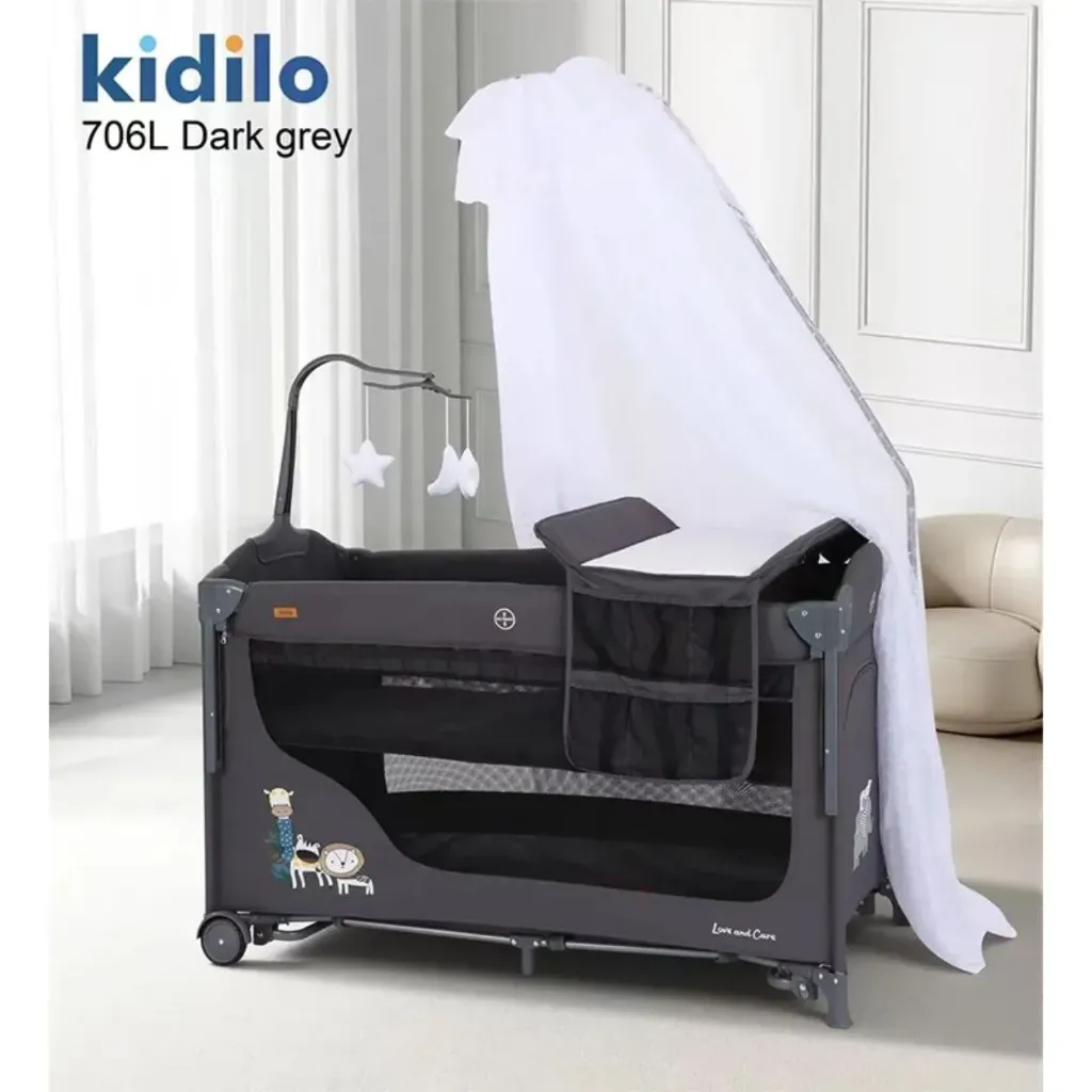 T-706L-dgrayKidiloportablebabybedT-706L T L dgrayKidiloportablebabybedT L